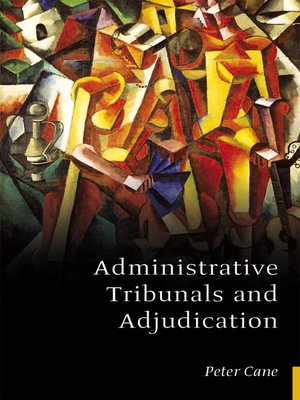 cover image of Administrative Tribunals and Adjudication